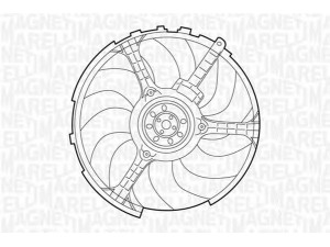 MAGNETI MARELLI 069422032010 ventiliatorius, radiatoriaus 
 Aušinimo sistema -> Oro aušinimas
46723520, 51729495