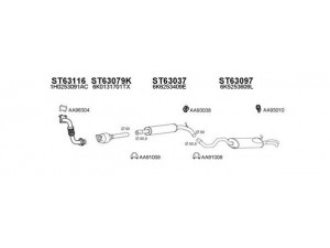 VENEPORTE 630042 išmetimo sistema