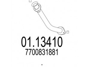 MTS 01.13410 išleidimo kolektorius 
 Išmetimo sistema -> Išmetimo vamzdžiai
7700831881