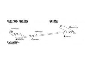 VENEPORTE 530202 išmetimo sistema 
 Išmetimo sistema -> Išmetimo sistema, visa