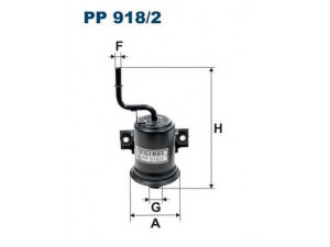 FILTRON PP918/2 kuro filtras 
 Techninės priežiūros dalys -> Papildomas remontas
2330022020