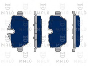 MAL? 1050226 stabdžių trinkelių rinkinys, diskinis stabdys 
 Techninės priežiūros dalys -> Papildomas remontas
34216767145, 34216767146, 34216774417