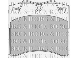 BORG & BECK BBP1572 stabdžių trinkelių rinkinys, diskinis stabdys 
 Techninės priežiūros dalys -> Papildomas remontas
701698151A, 701698151F, 701 698 151F