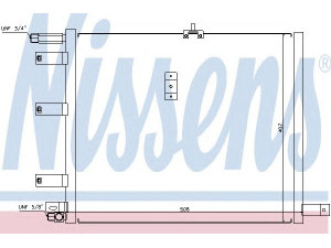 NISSENS 94300 kondensatorius, oro kondicionierius 
 Oro kondicionavimas -> Kondensatorius
40 71 957, 43 82 404, 47 55 492