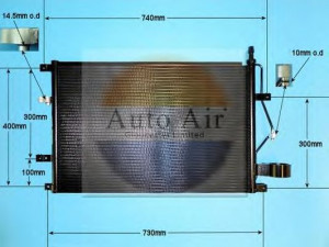 AUTO AIR GLOUCESTER 16-6549 kondensatorius, oro kondicionierius 
 Oro kondicionavimas -> Kondensatorius
301101324, 30676414, 30676602, 31101053