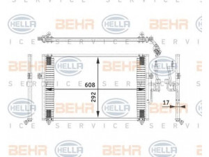 HELLA 8FC 351 318-051 kondensatorius, oro kondicionierius 
 Oro kondicionavimas -> Kondensatorius
MR218428, MR360276