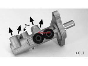 BENDIX 133028B pagrindinis cilindras, stabdžiai 
 Stabdžių sistema -> Pagrindinis stabdžių cilindras
1J1614019A, 1J1614019A, 1J1614019A
