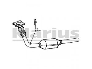KLARIUS 322089 katalizatoriaus keitiklis 
 Išmetimo sistema -> Katalizatoriaus keitiklis
8N0254501X, 8N0254501X