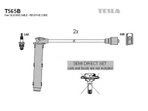 TESLA T565B uždegimo laido komplektas 
 Kibirkšties / kaitinamasis uždegimas -> Uždegimo laidai/jungtys
NGC000040