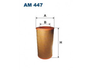 FILTRON AM447/1 oro filtras
1295090, 0040943804, 11110022, 275809A1