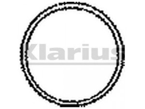 KLARIUS FDG53 tarpiklis, išleidimo kolektorius
1089393, 7247475, 1418467D00