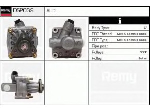 DELCO REMY DSP039 hidraulinis siurblys, vairo sistema 
 Vairavimas -> Vairo pavara/siurblys
050 145 155 A, 050 145 155 AX