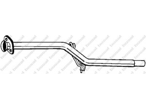 BOSAL 887-305 išleidimo kolektorius 
 Išmetimo sistema -> Išmetimo vamzdžiai
7 680 489
