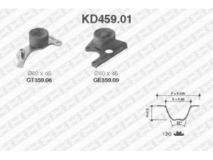 SNR KD459.01 paskirstymo diržo komplektas 
 Techninės priežiūros dalys -> Papildomas remontas
0829-33, 0830-13, 0831-31, 0831-R4