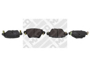 MAPCO 6602 stabdžių trinkelių rinkinys, diskinis stabdys 
 Techninės priežiūros dalys -> Papildomas remontas
1 121 895, 1 130 120, 1 152 316