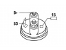 DA SILVA 040436 starteris 
 Elektros įranga -> Starterio sistema -> Starteris
B303-18-400, B303-18-400A, B61P-18-400