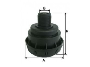 UNIFLUX FILTERS XA890 oro filtras