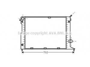 AVA QUALITY COOLING OL2165 radiatorius, variklio aušinimas 
 Aušinimo sistema -> Radiatorius/alyvos aušintuvas -> Radiatorius/dalys
1300095, 90324896