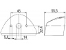 HELLA 2KA 007 929-001 Valstybinio numerio apšvietimas
135 8790, 5010108