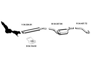 EBERSPÄCHER 042118 išmetimo sistema 
 Išmetimo sistema -> Išmetimo sistema, visa