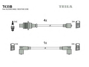 TESLA T435B uždegimo laido komplektas 
 Kibirkšties / kaitinamasis uždegimas -> Uždegimo laidai/jungtys
95636601, 95636605
