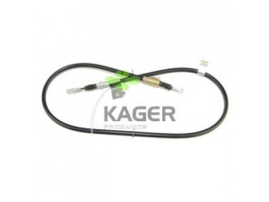 KAGER 19-0840 trosas, stovėjimo stabdys 
 Stabdžių sistema -> Valdymo svirtys/trosai
3653071J10
