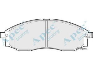 APEC braking PAD1429 stabdžių trinkelių rinkinys, diskinis stabdys 
 Techninės priežiūros dalys -> Papildomas remontas
41060VK190, D1060VK190