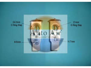 AUTO AIR GLOUCESTER 22-1060 išsiplėtimo vožtuvas, oro kondicionavimas 
 Oro kondicionavimas -> Vožtuvai
99657392900