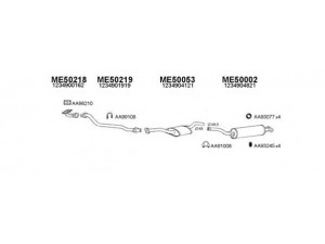 VENEPORTE 500018 išmetimo sistema 
 Išmetimo sistema -> Išmetimo sistema, visa