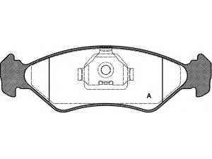 OPEN PARTS BPA0285.10 stabdžių trinkelių rinkinys, diskinis stabdys 
 Techninės priežiūros dalys -> Papildomas remontas
5025048, 5025929, 6188427, 6203650
