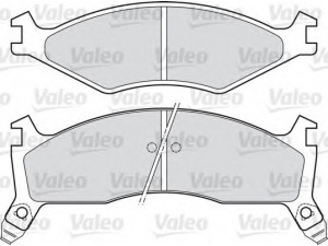 VALEO 598838 stabdžių trinkelių rinkinys, diskinis stabdys 
 Techninės priežiūros dalys -> Papildomas remontas
0K011-33-23Z, K0113323Z