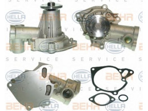 HELLA 8MP 376 803-551 vandens siurblys 
 Aušinimo sistema -> Vandens siurblys/tarpiklis -> Vandens siurblys
MD972001, MD997150, MD997618, 25100-42000