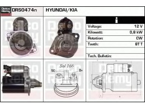 DELCO REMY DRS0474N starteris 
 Elektros įranga -> Starterio sistema -> Starteris
M0T32571, M0T32571ZE, M0T32572