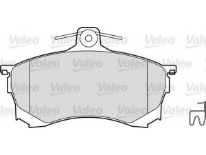 VALEO 598320 stabdžių trinkelių rinkinys, diskinis stabdys 
 Techninės priežiūros dalys -> Papildomas remontas
MR249240, MR407944