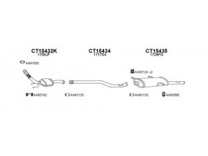 VENEPORTE 150147 išmetimo sistema 
 Išmetimo sistema -> Išmetimo sistema, visa