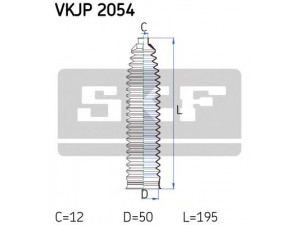 SKF VKJP 2054 gofruotoji membrana, vairavimas 
 Vairavimas -> Gofruotoji membrana/sandarinimai
1609121, 26087869, 1609121, 26087869