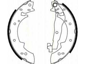 TRISCAN 8100 10307 stabdžių trinkelių komplektas 
 Techninės priežiūros dalys -> Papildomas remontas
4241.15, 4241.56, 4241.91, 6025 170 698