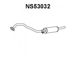 VENEPORTE NS53032 galinis duslintuvas 
 Išmetimo sistema -> Duslintuvas
2035037J00, 2035051N00