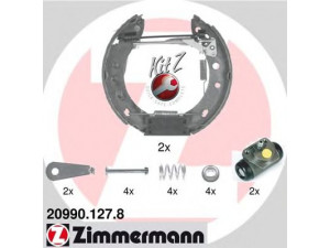 ZIMMERMANN 20990.127.8 stabdžių trinkelių komplektas 
 Techninės priežiūros dalys -> Papildomas remontas