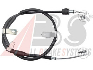 A.B.S. K13996 trosas, stovėjimo stabdys 
 Stabdžių sistema -> Valdymo svirtys/trosai
5977007000, 5977007010
