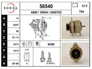EAI 56540 kintamosios srovės generatorius