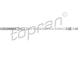 TOPRAN 302 770 akceleratoriaus trosas 
 Kuro mišinio formavimas -> Karbiuratorius, sistema -> Valdymo sąsajos/amortizatorius/kameros
6 579 166, 6 721 491, 92VB9A758HB