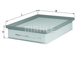 KNECHT LX 2085 oro filtras 
 Filtrai -> Oro filtras
8200602361