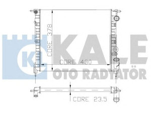 KALE OTO RADYATÖR 108000 radiatorius, variklio aušinimas 
 Aušinimo sistema -> Radiatorius/alyvos aušintuvas -> Radiatorius/dalys
77 00 784 038, 77 01 034 769, 77 01 395 094