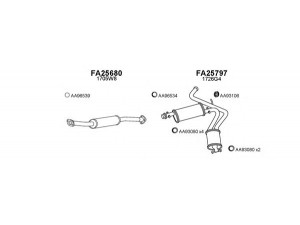 VENEPORTE 450618 išmetimo sistema 
 Išmetimo sistema -> Išmetimo sistema, visa