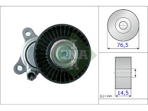 INA 534 0168 10 įtempiklio svirtis, V formos rumbuotas diržas 
 Diržinė pavara -> V formos rumbuotas diržas/komplektas -> Įtempiklis
PQG100180, PQG100180A, QVU 10022
