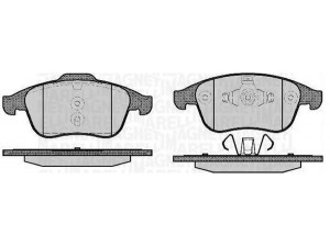 MAGNETI MARELLI 363916060671 stabdžių trinkelių rinkinys, diskinis stabdys 
 Techninės priežiūros dalys -> Papildomas remontas
410600032R, 410602933R