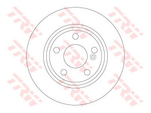 TRW DF6376 stabdžių diskas 
 Stabdžių sistema -> Diskinis stabdys -> Stabdžių diskas
2464230012, A2464230012