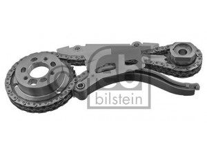 FEBI BILSTEIN 46281 pavaros grandinės komplektas 
 Variklis -> Variklio uždegimo laiko reguliavimo kontrolė -> Sinchronizavimo grandinė/įtempiklis/kreiptuvas -> Pavaros grandinės komplektas
1 079 860, 1 148 311, 1 148 313