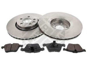 MAPCO 47952 stabdžių rinkinys, diskiniai stabdžiai 
 Stabdžių sistema -> Diskinis stabdys -> Stabdžių remonto rinkinys